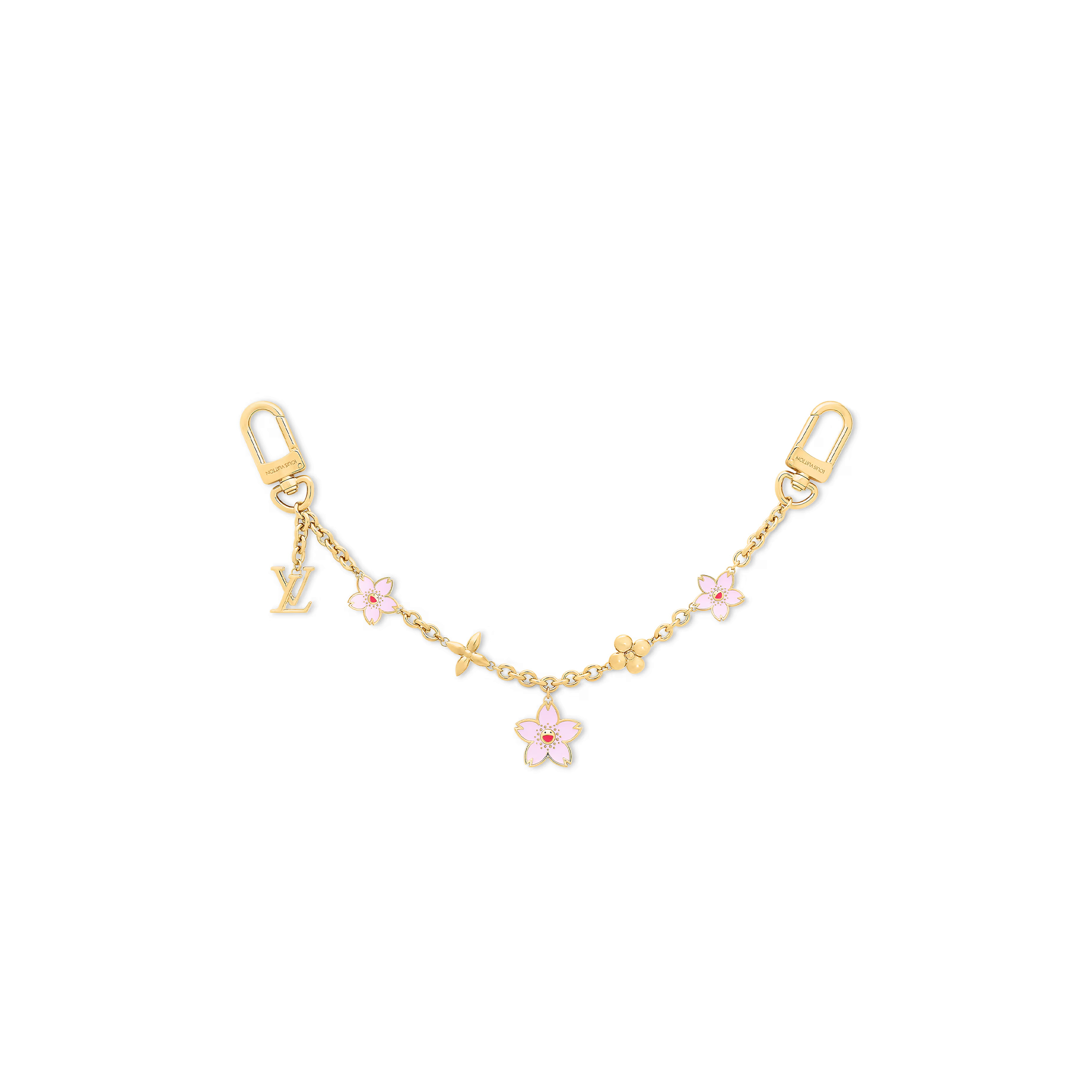 LOUIS VUITTON MURAKAM LV X TM CHERRY BLOSSOM BAG CHAIN M02540